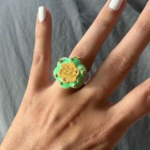 July Child Locket Ring